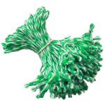 Sausage loops green-white 11cm