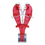 Sharp Easy -teroitin punainen