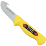 Hunting knife 8cm yellow