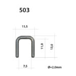 Skavas #503 manuālajam skavotājam