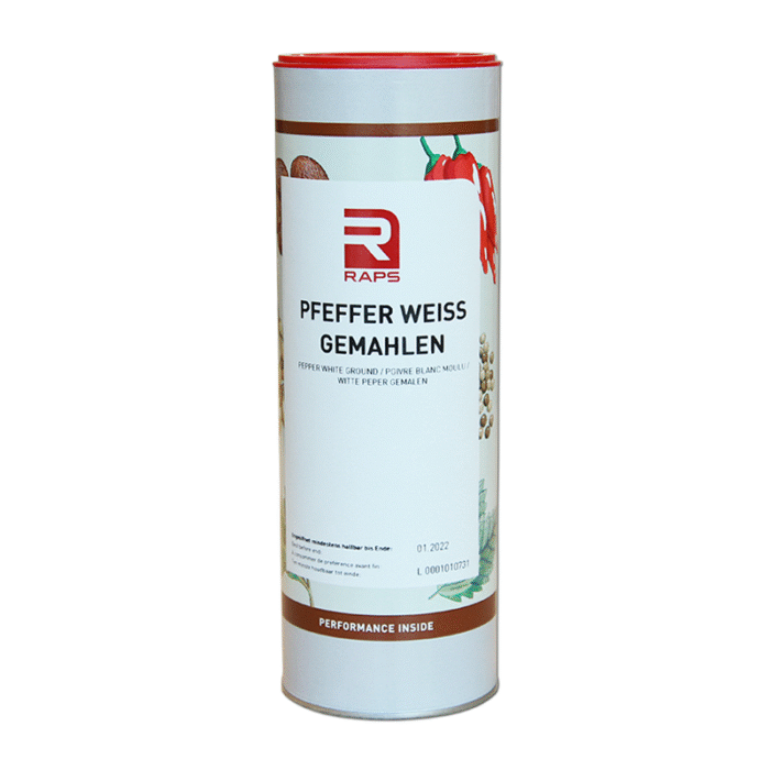 Jahvatatud valge pipar PFEFFER WEISS 350g vihmutiga - Image 2