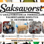 Oven grilled sausages and salami making course 13.10.2026