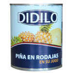 Ananāsu šķēles savā sulā DIDILO 825g/490g - Image 2